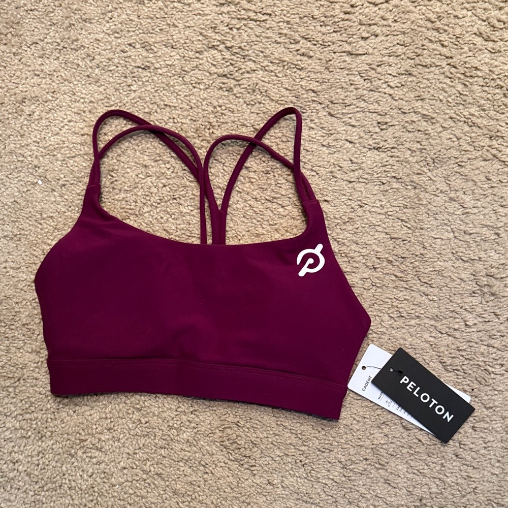 Peloton Women's Deep Purple Sports Bra